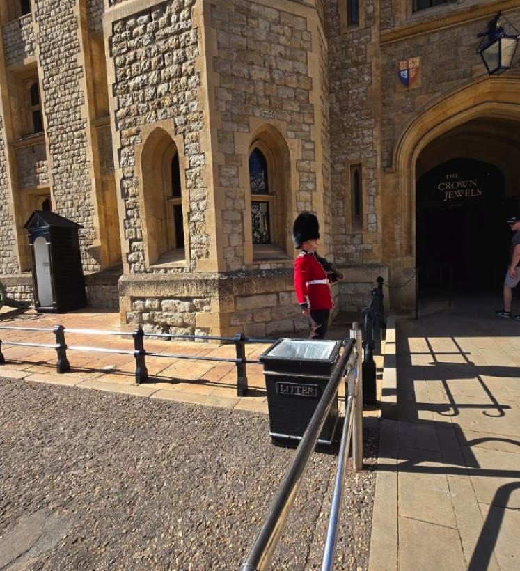 The entrance to the Jewel House at the Tower of London