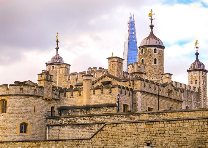 Tower of London at opening before the crowds arrive