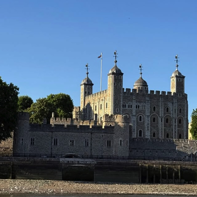 The White Tower at the Tower of London